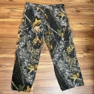 Mossy Oak Camo Cargo Hunting Pants Mens XL Camouflage Outdoor Tactical